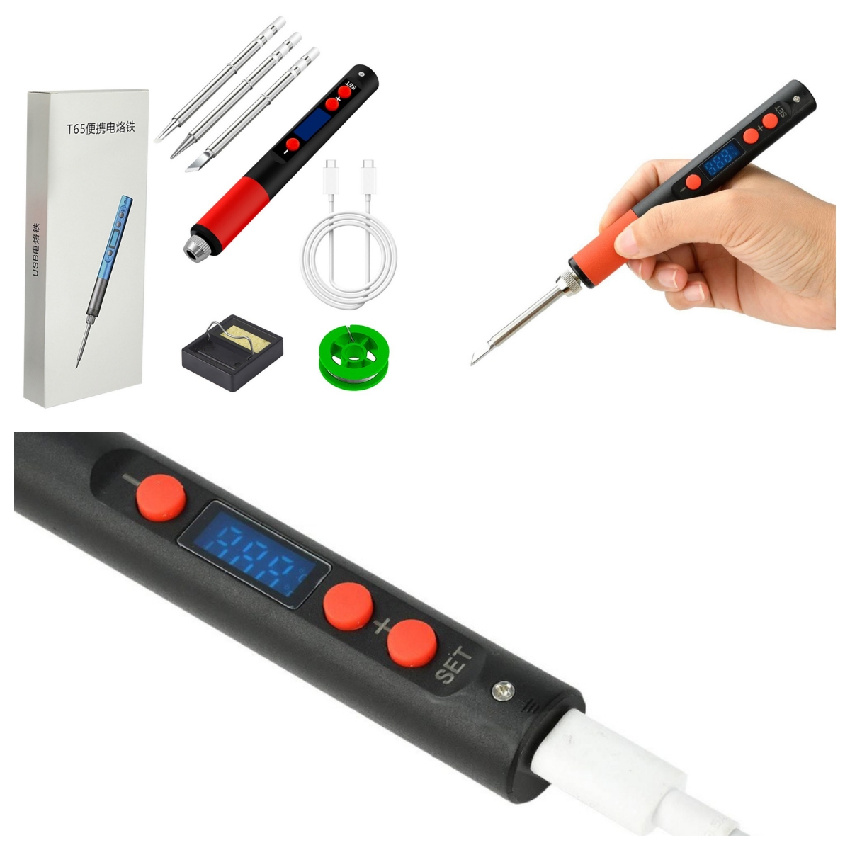 Tools Qc - Soldador USB Inteligente con Protocolo de