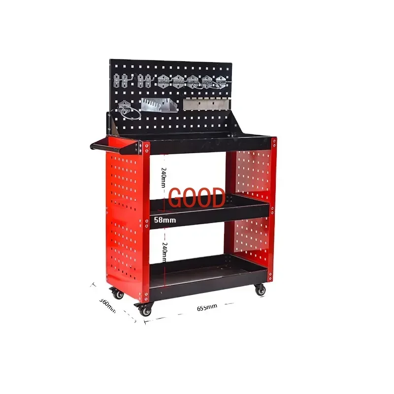 Workshop Tools Board - Carrito de herramientas con tablero trasero,