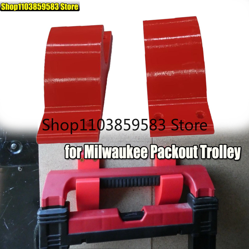 Workshop Tools Ltd - 2 Ganchos Rojos para Carro Milwaukee