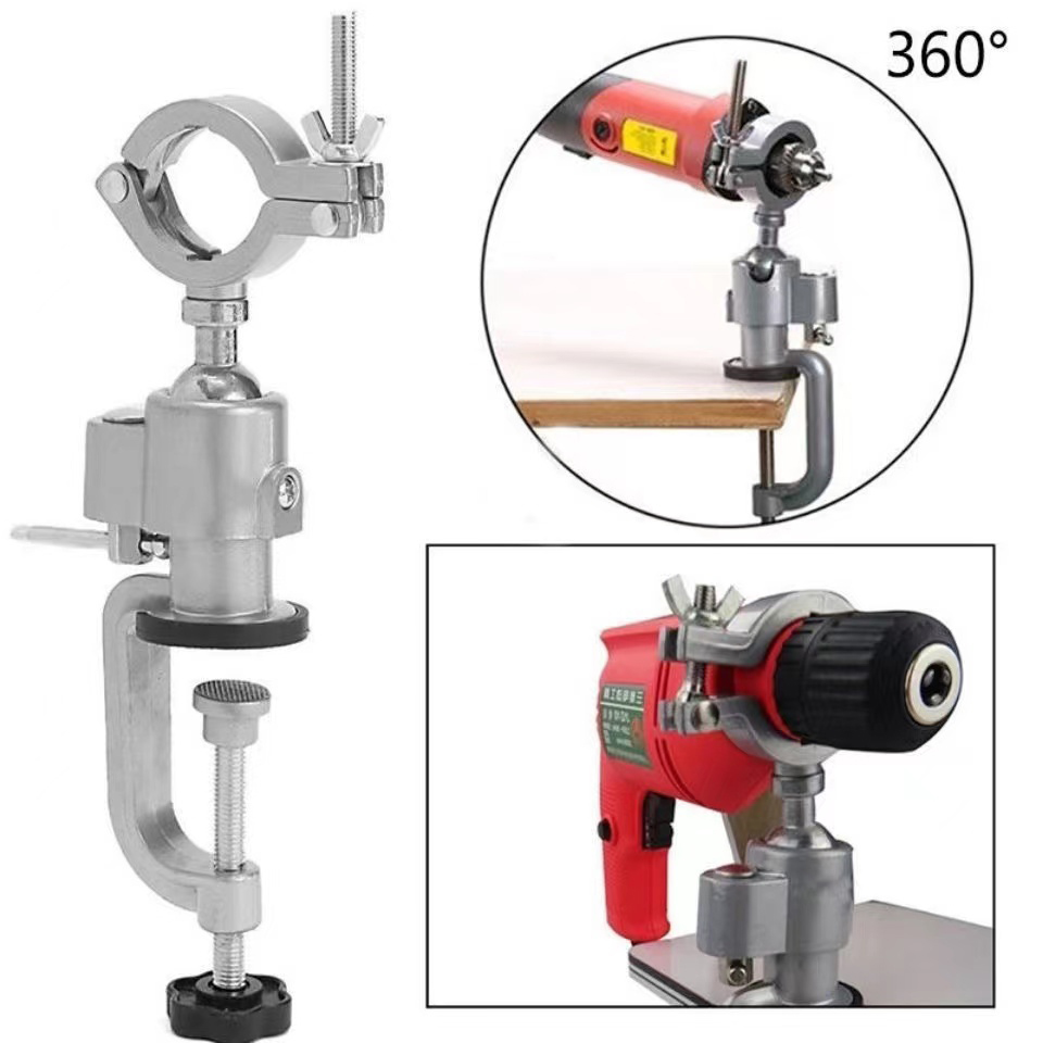 Drill Press Bench - 360 ° Tornillo de banco giratorio