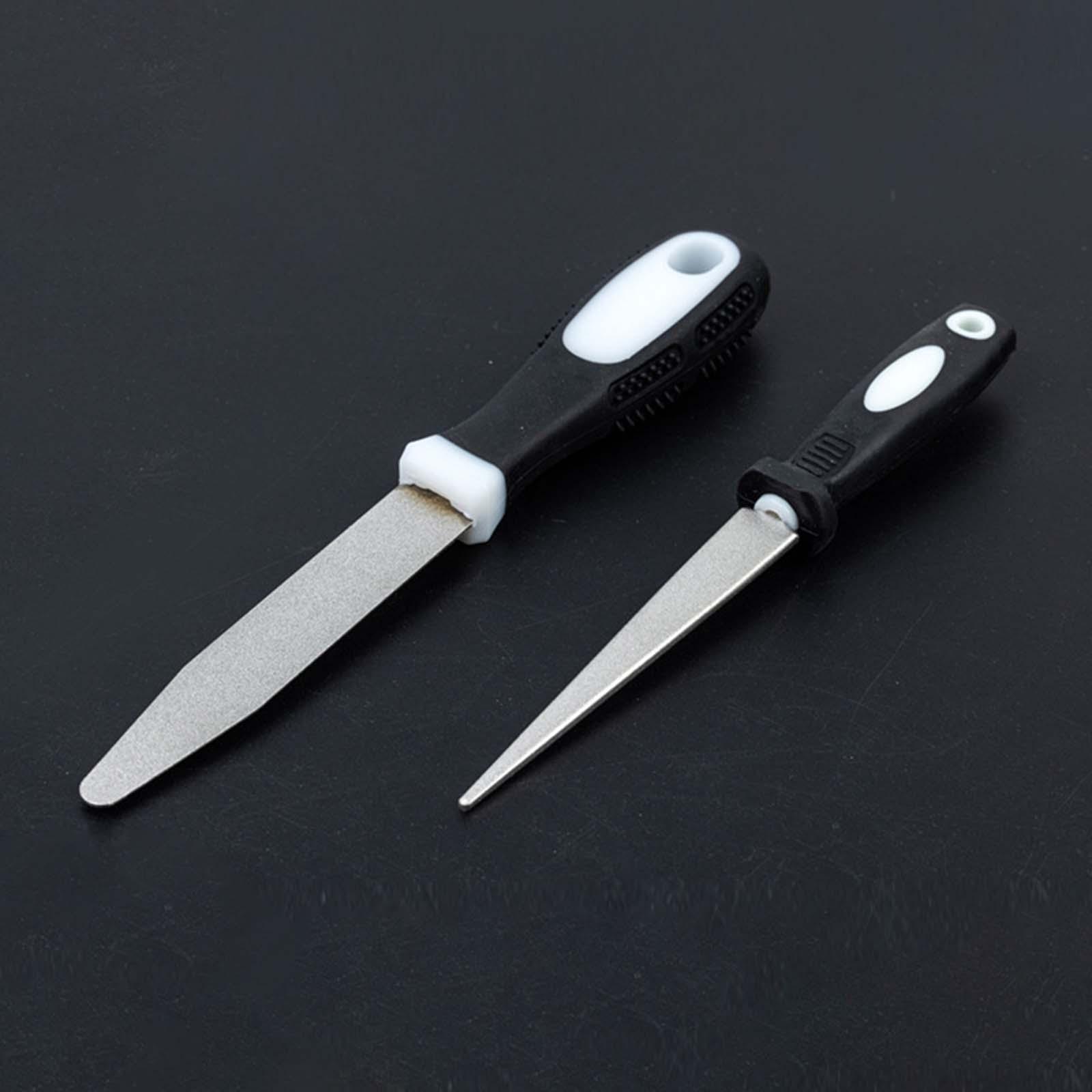 Workshop Tools Knife Sharpener - Varilla Profesional para Afilar Cuchillos, Herramienta