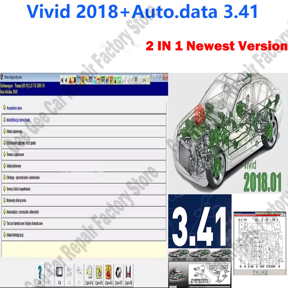Workshop Tools Diagram - Autodata 3.41 en Polaco: Diagramas de