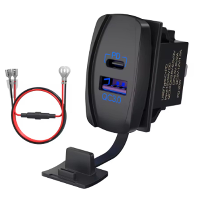 Interruptor basculante USB 12V - Tools Qc reseña y precio