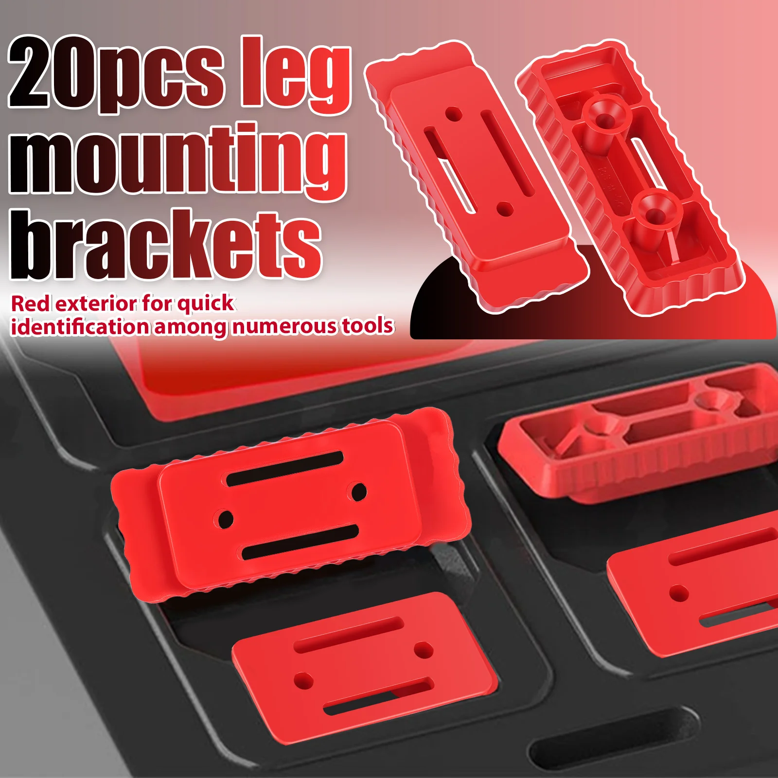 20 Piezas de Soportes de Monta - Tools In Electrical Workshop reseña y precio
