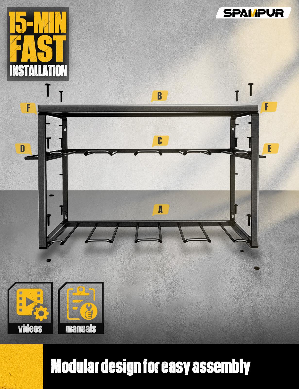 Organizador de Herramientas El - Workshop Tools Shelf reseña y precio