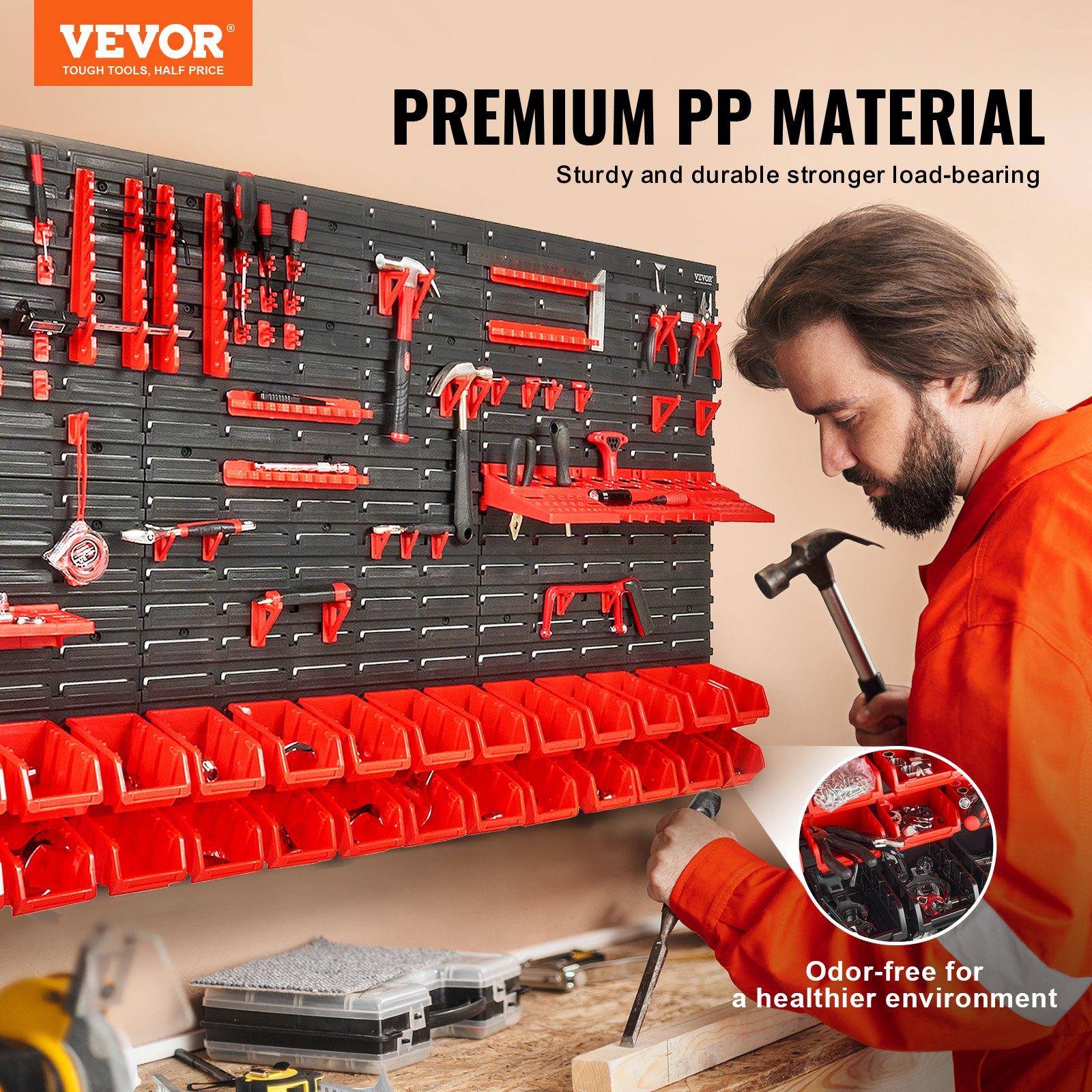 Organizador de Piezas de Plást - Workshop Tools Shelf reseña y precio