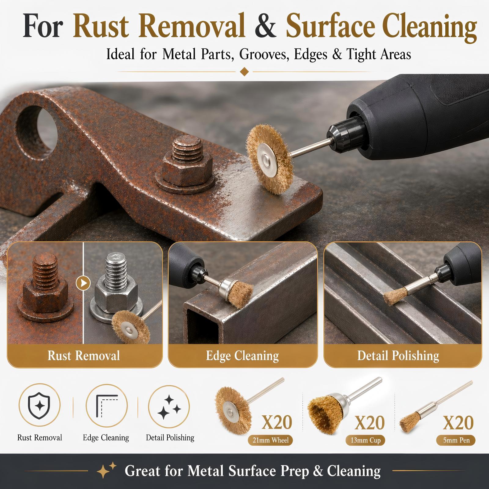 Juego de 60 cepillos de alambr - Tools Jewelry Making reseña y precio