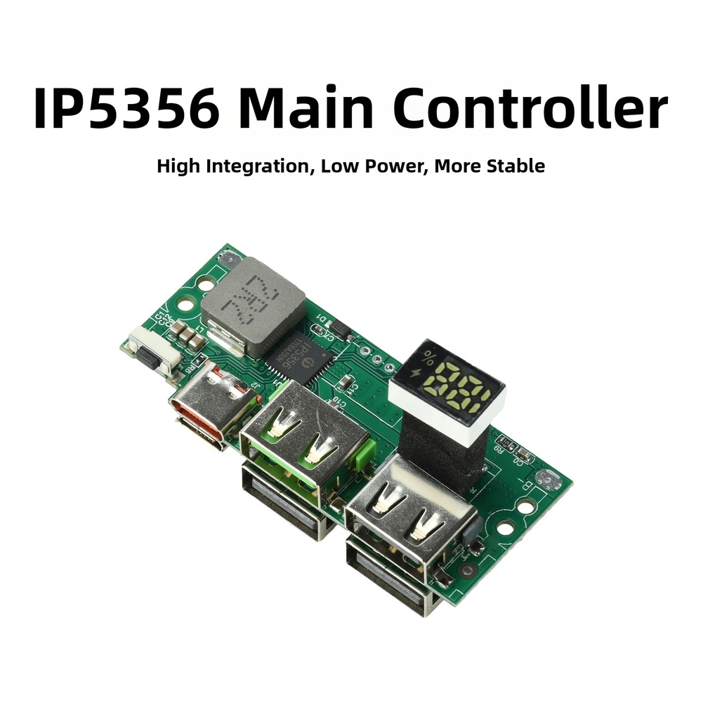 Módulo de carga rápida IP5356  - Tools Qc reseña y precio