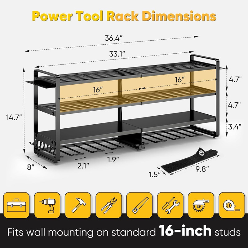 Organizador de herramientas el - Workshop Tools Shelf reseña y precio
