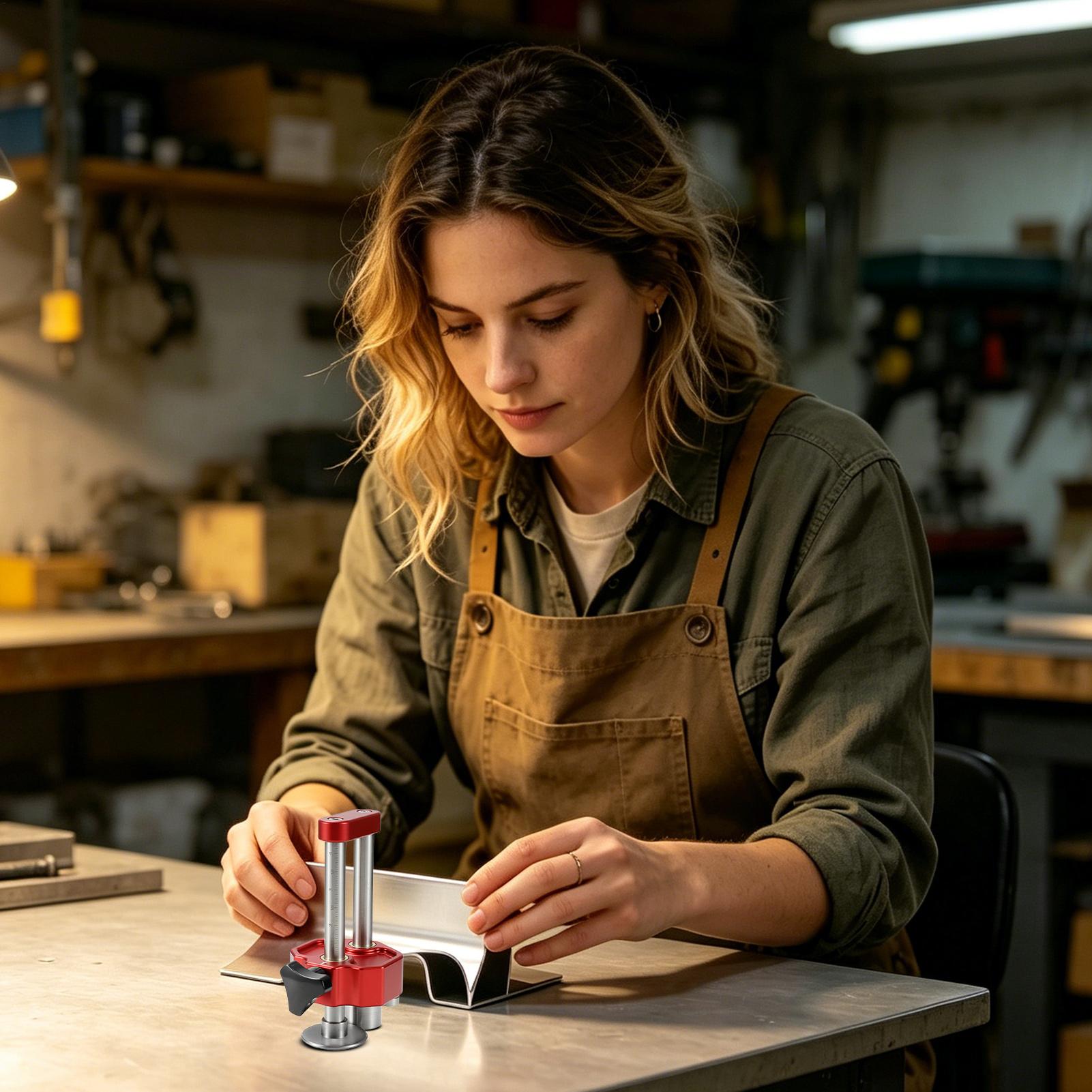 Dobladora de Metal Manual, Her - Tools For Fabrication Workshop reseña y precio