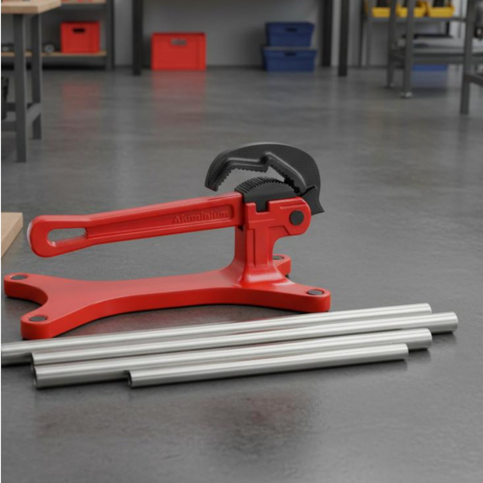 Tornillo de banco para tubos,  - Tools Workshop reseña y precio