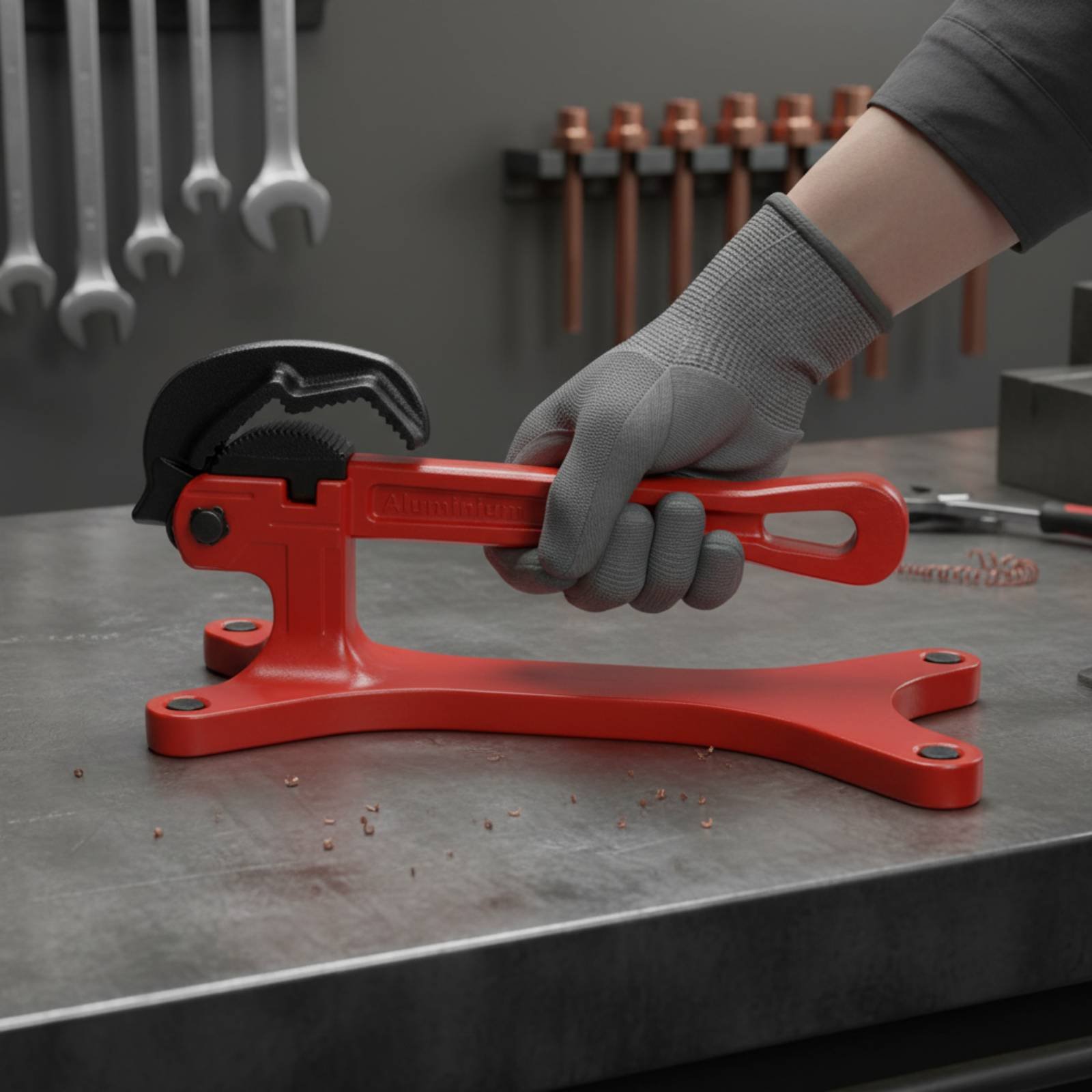 Llave de tubo autoblocante por - Tools Workshop reseña y precio