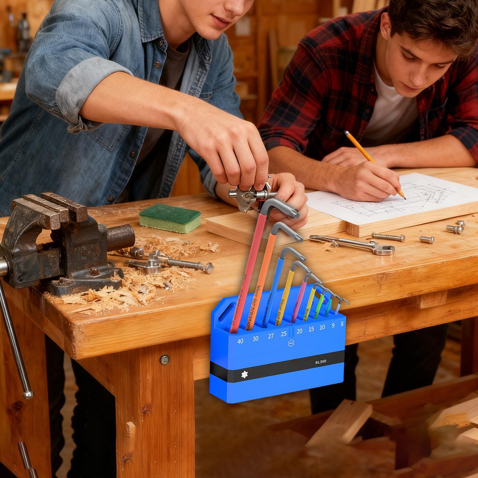 Organizador de llaves, estante - Workshop Tools Display reseña y precio