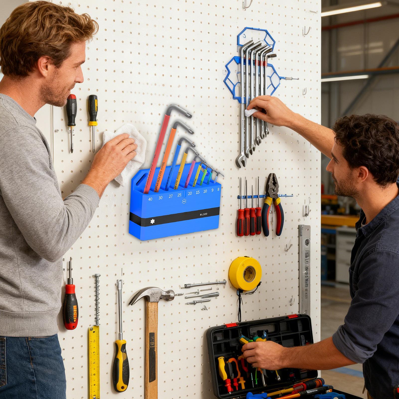 Organizador de llaves, estante - Workshop Tools Display reseña y precio