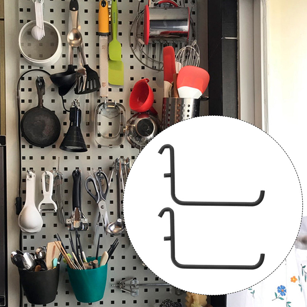 3 Ganchos de hierro resistente - Workshop Tools Board reseña y precio