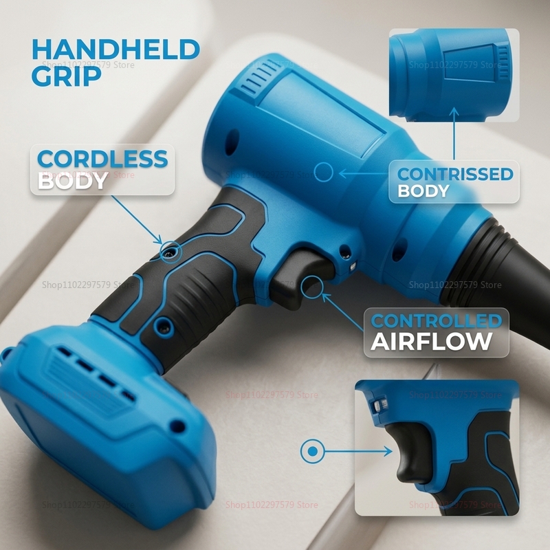 Soplador de Aire Inalámbrico d - Tools In Electrical Workshop reseña y precio