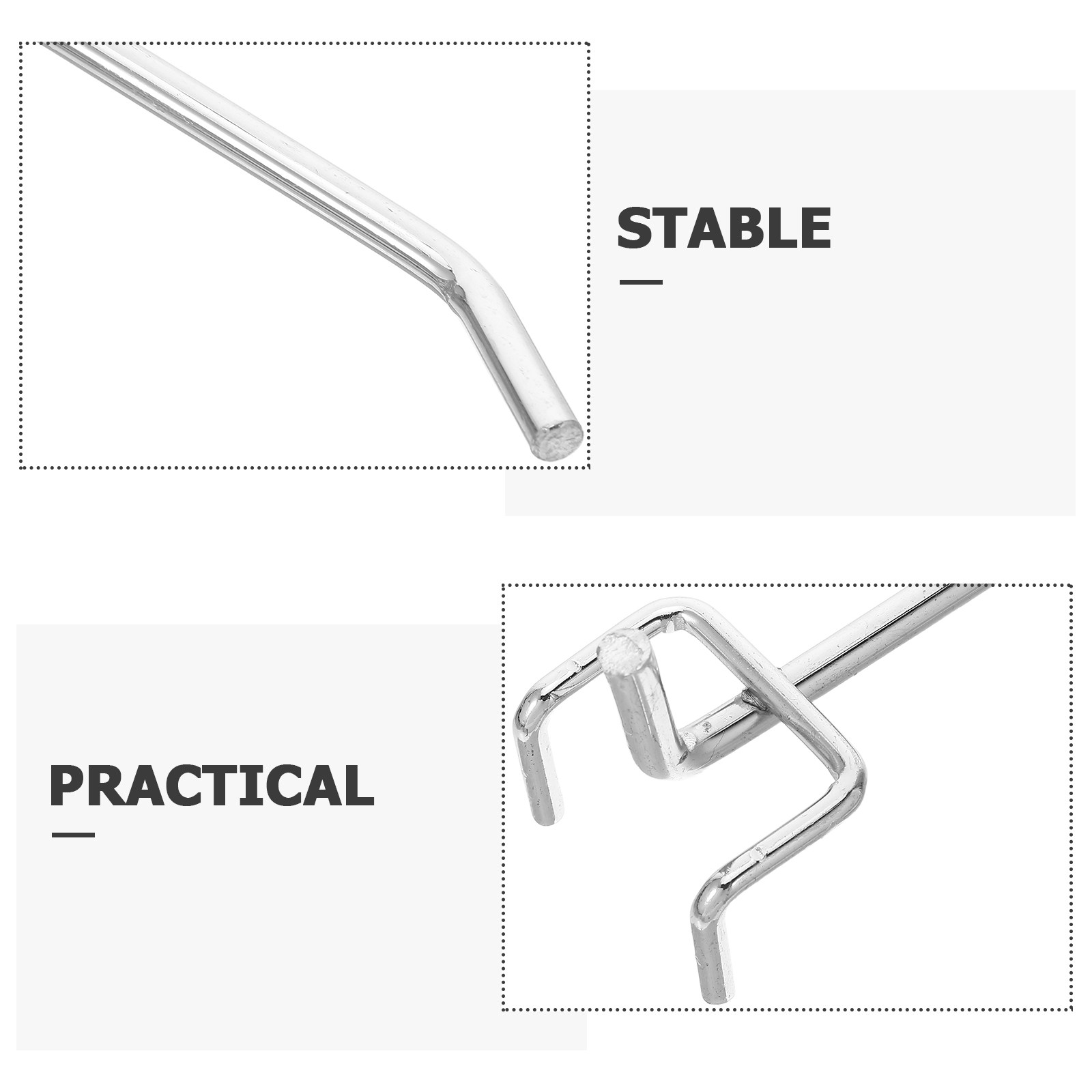 12 Ganchos para Tablero Perfor - Workshop Tools Display reseña y precio