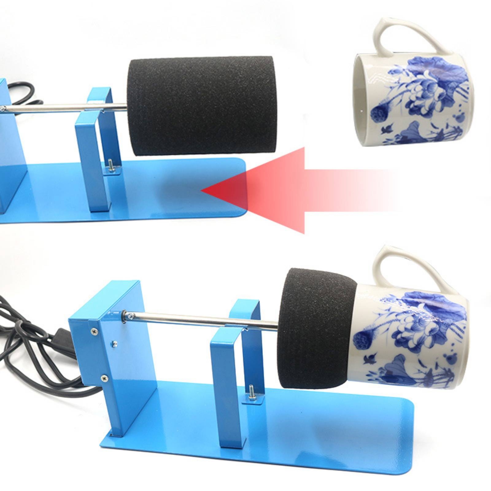 Rotador de Tazas Eléctrico con - Tools In Electrical Workshop reseña y precio