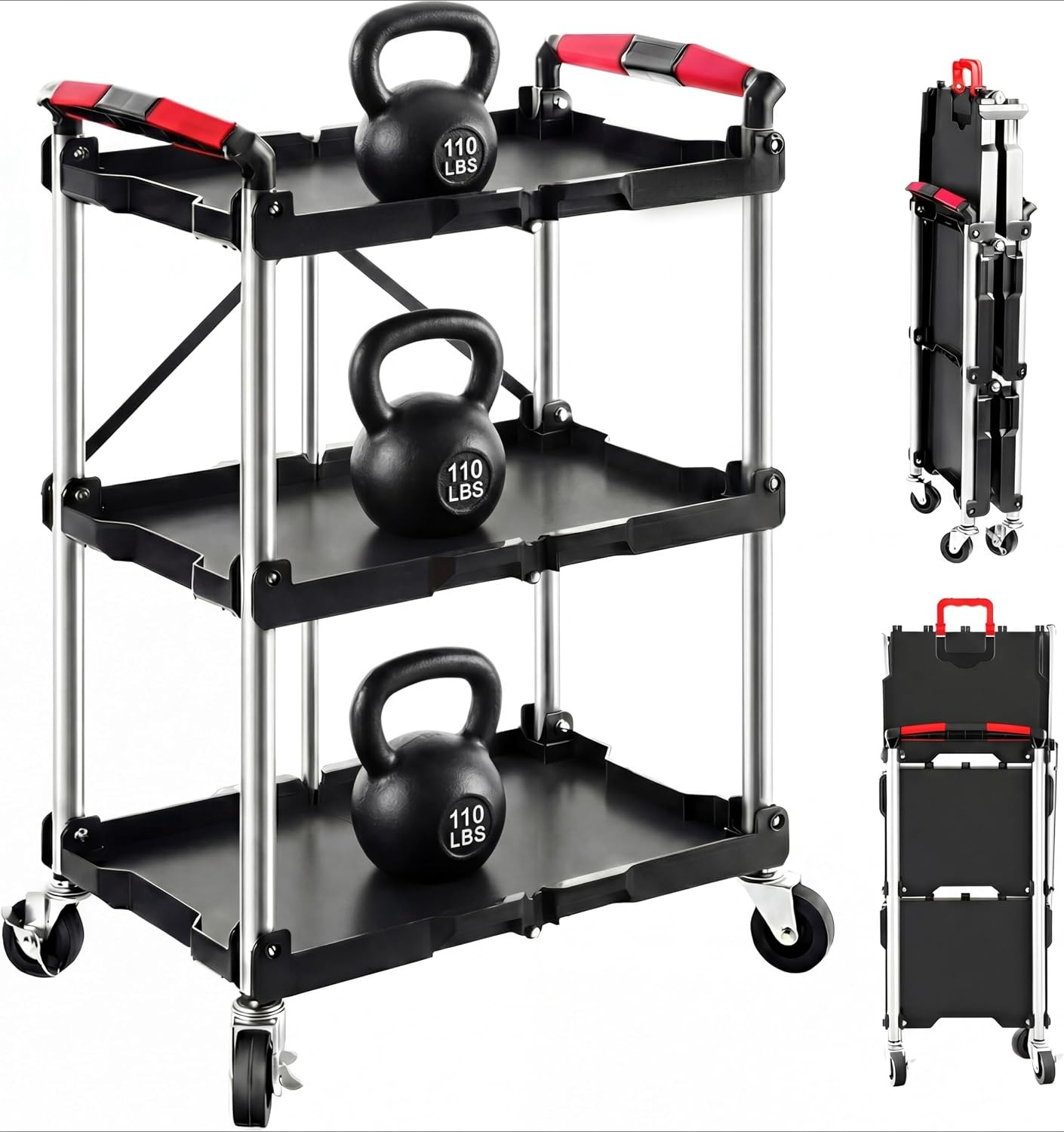Carrito de Servicio Plegable d - Workshop Tools Shelf reseña y precio