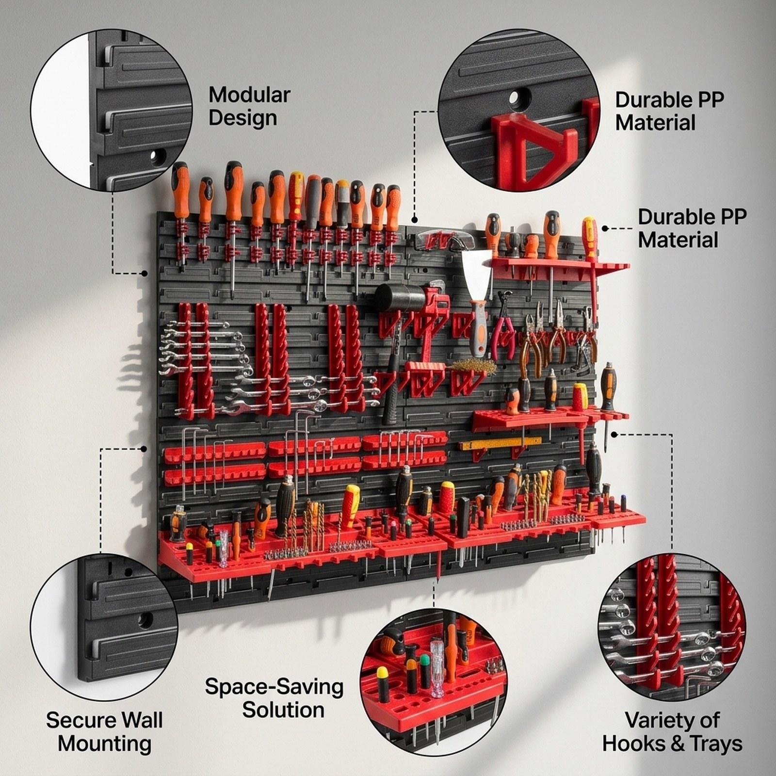 Contenedores de Almacenamiento - Workshop Tools Board reseña y precio