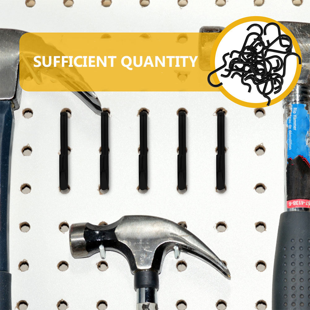 24 Ganchos de Hierro Resistent - Workshop Tools Display reseña y precio