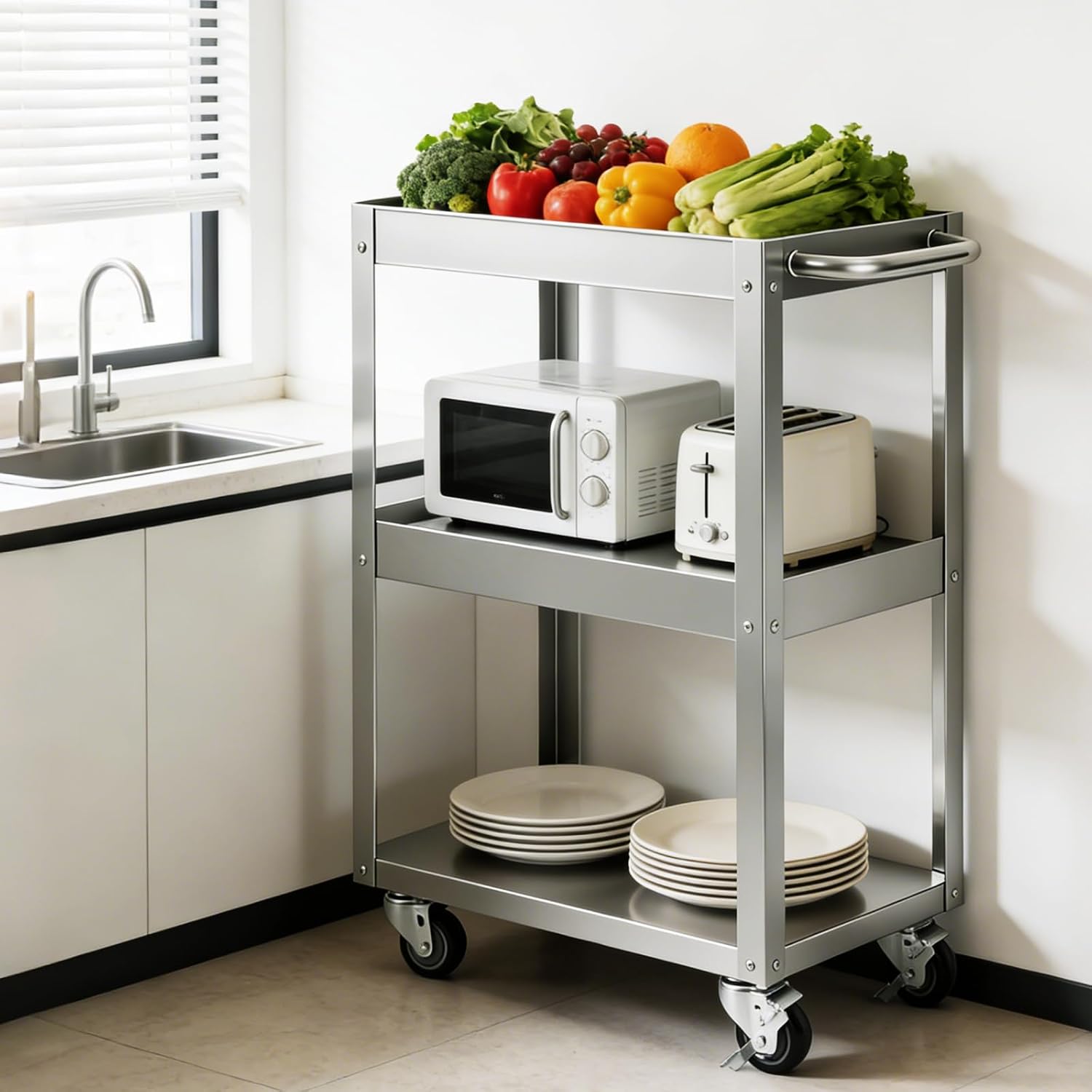 Carrito de Servicio Rodante de - Workshop Tools Shelf reseña y precio